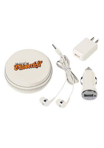3-In-1 Travel Kits with Chargers | X20028