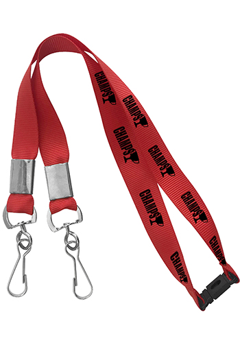 Youth Mask Polyester Lanyards | X20384