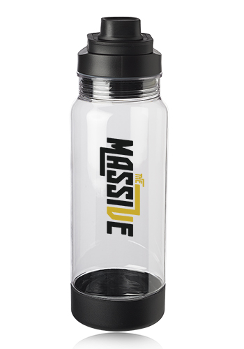 Yutan 40 oz. Wide Mouth Plastic Water Bottle