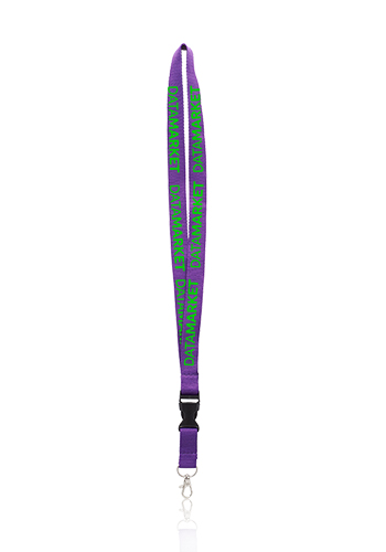 Custom Zion Lanyards with Buckle and Lobster Clip