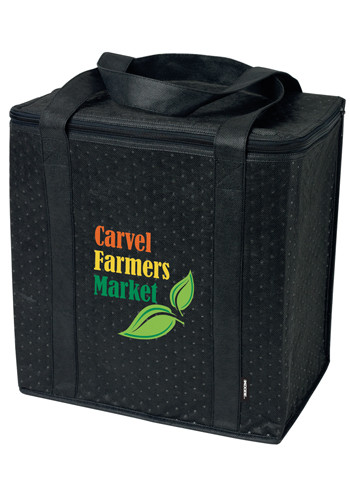 KOOZIE® Zippered Insulated Grocery Tote Bags | X10674