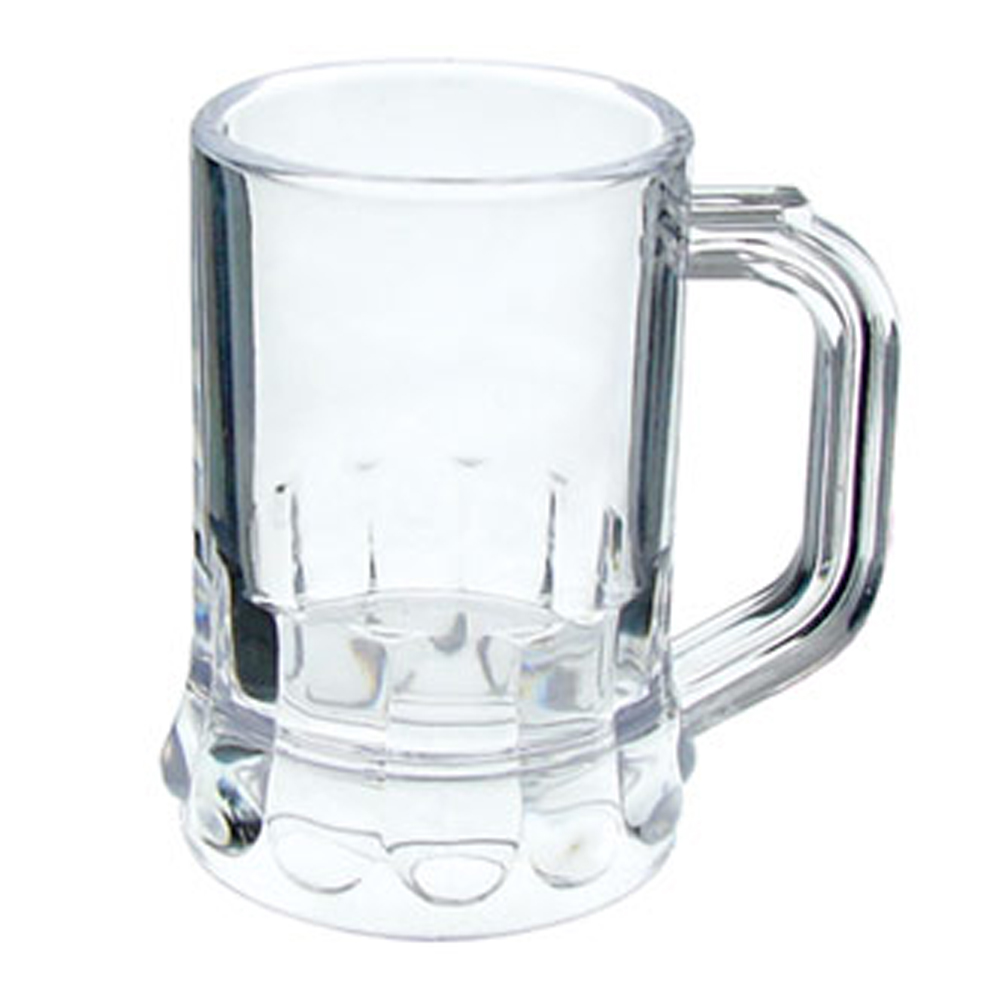 mini plastic beer steins