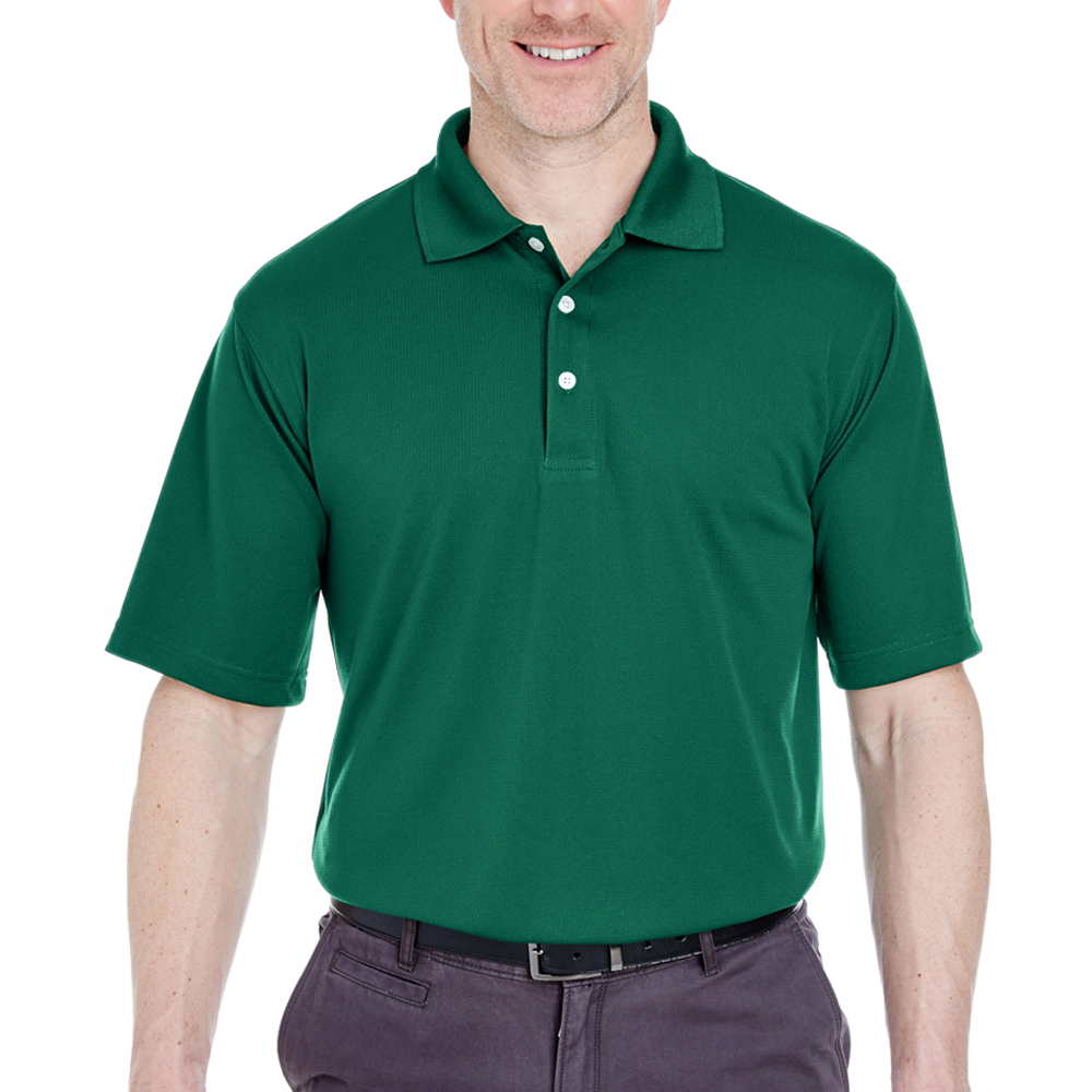 Personalized UltraClub Mens Cool & Dry Stain-Release Polo Shirts | 8445 ...