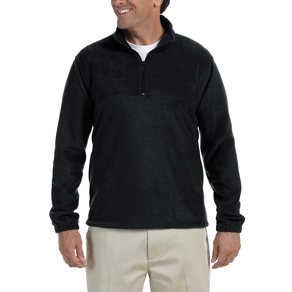 Embroidered Harriton Fleece Pullover Jackets