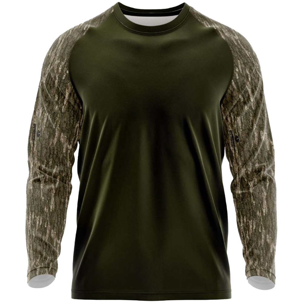 Mossy Oak, Shirts, Camo Green Tshirt