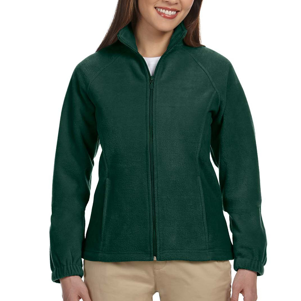 Embroidered Harriton Ladies Full Zip Fleece Jackets M990W DiscountMugs