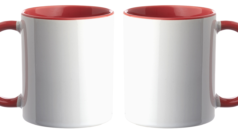 Sublimation Mug 11oz Red - Inside and Handle | SPM.082.096.020