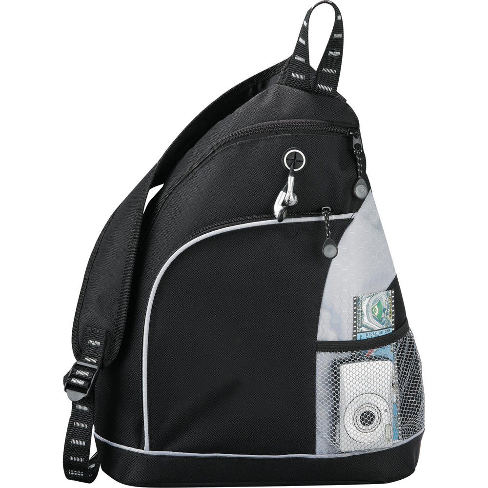 personalized sling backpack