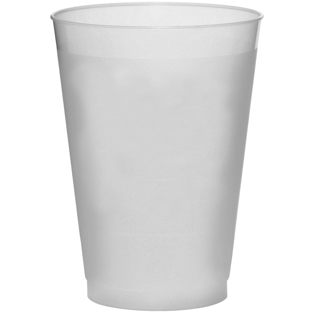 Custom 12 oz. Frosted Plastic Party Cups