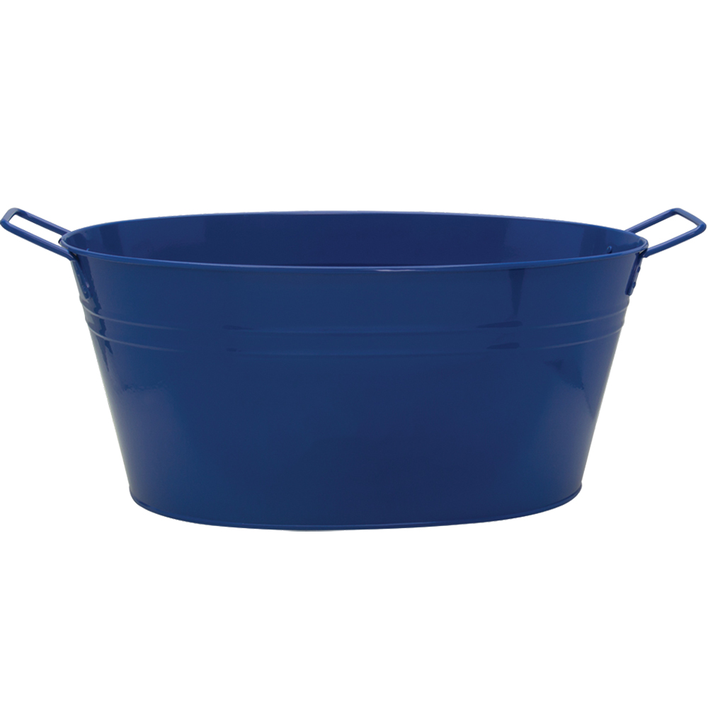 Custom 15 Qt Galvanized Metal Tub IL713 DiscountMugs