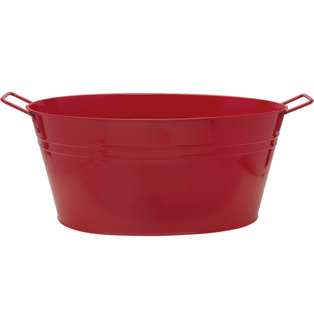 Custom 15 Qt Galvanized Metal Tub IL713 DiscountMugs