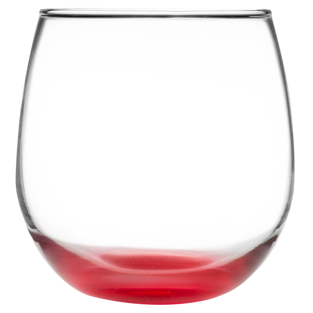 Personalized 16.75 oz. Libbey Stemless Wine Glasses