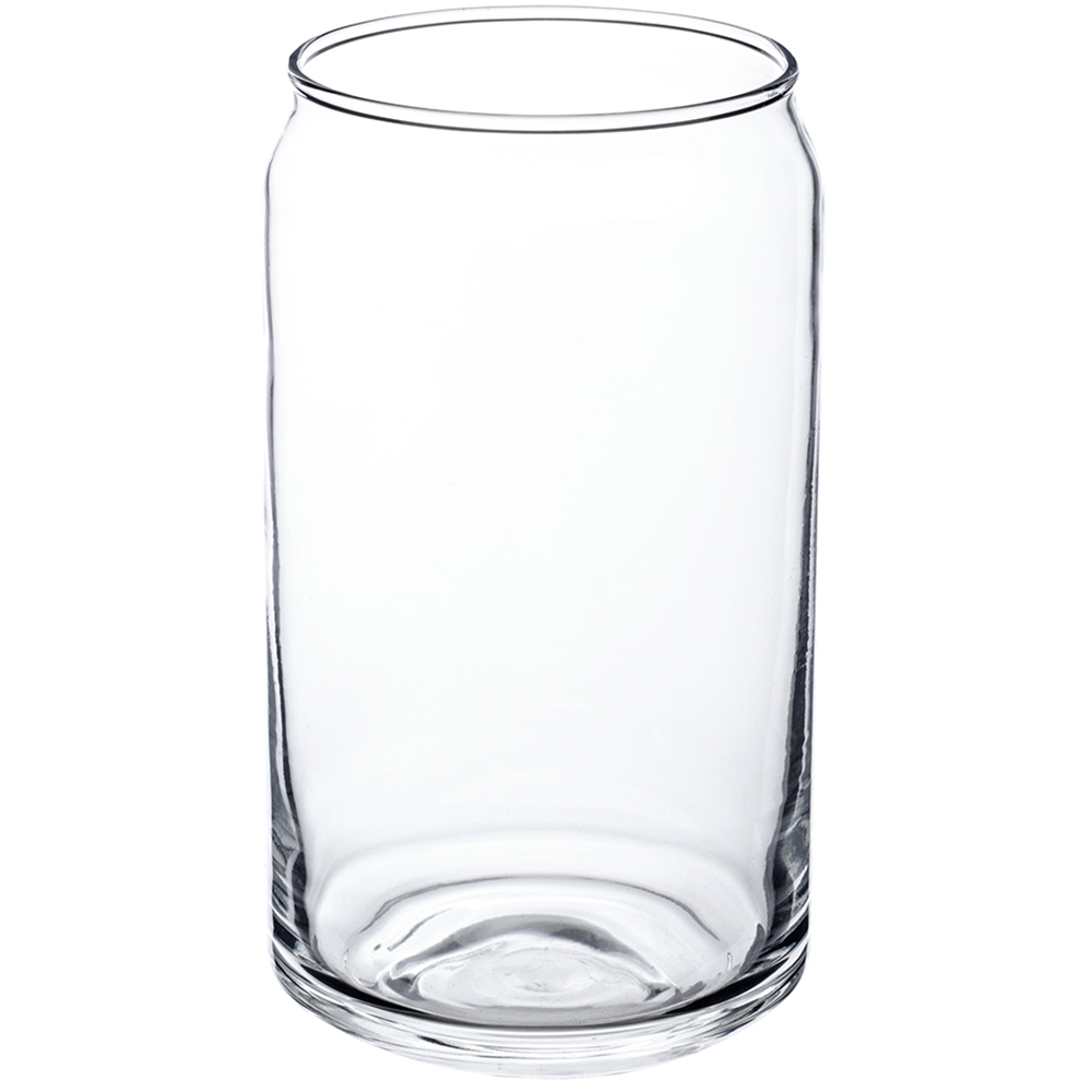 Libbey Can Shaped Beer Glass 4 PACK w/ Pourer 16 oz