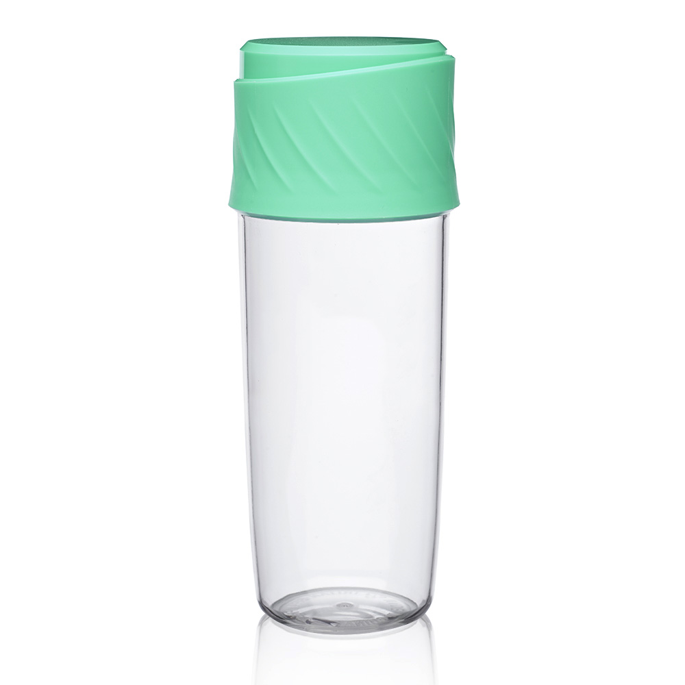 Custom 16 oz. Dual Sip-N-Snack Plastic Water Bottles | FC003 