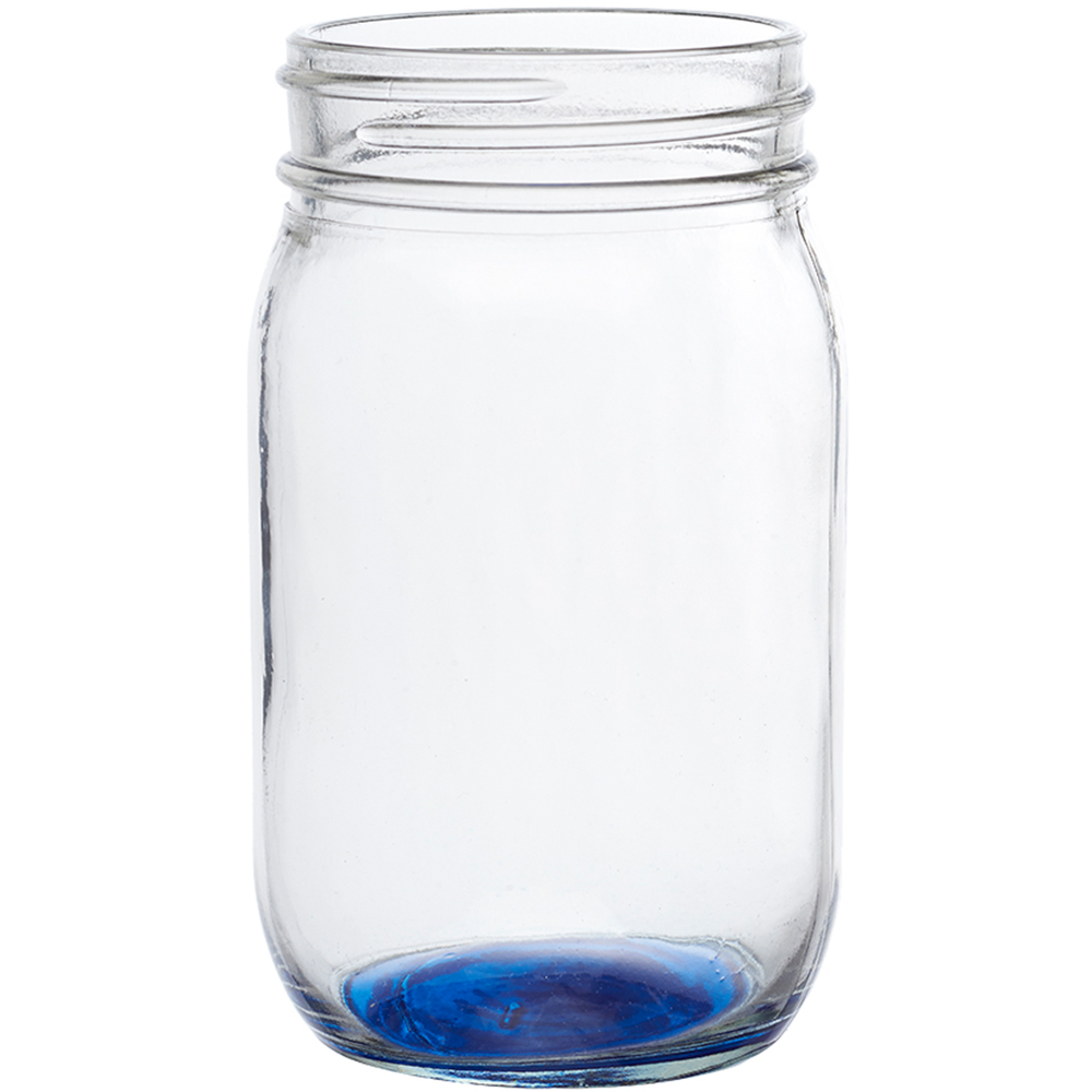 Dropship 6Pcs Mason Jar Cups With Lid 16OZ Reusable Glass Beer Can