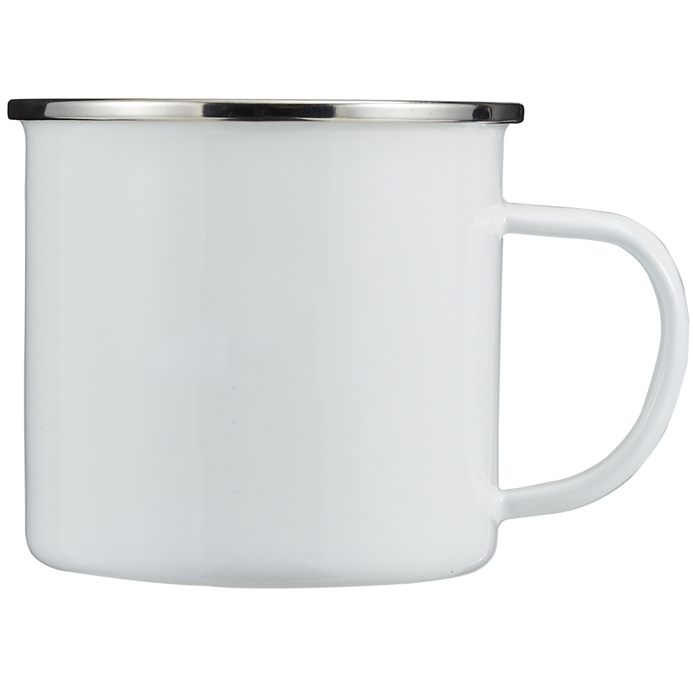 16 Oz. Iron And Stainless Steel Camping Mugs - Mugs with Logo