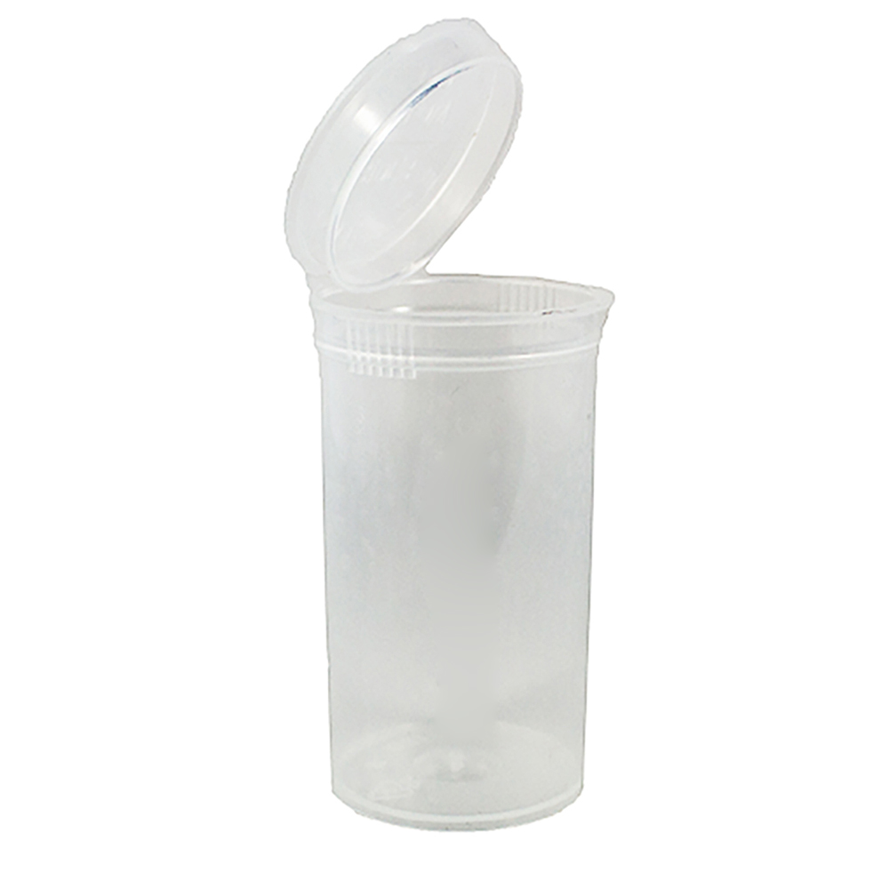 Clear Pop-Top Containers