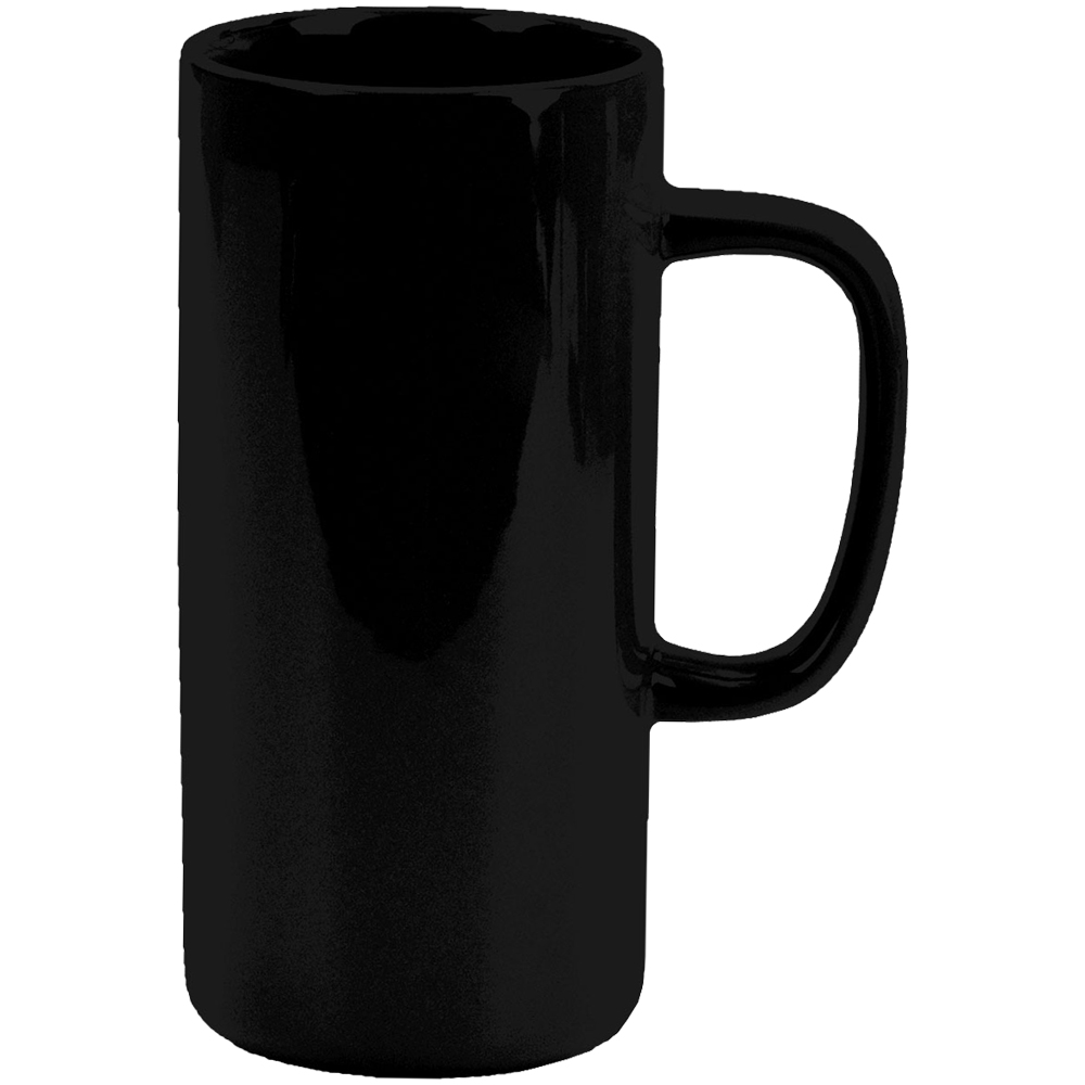 Home Basics Jumbo 22 oz. Black Ceramic Coffee Mug HDC50573 - The Home Depot