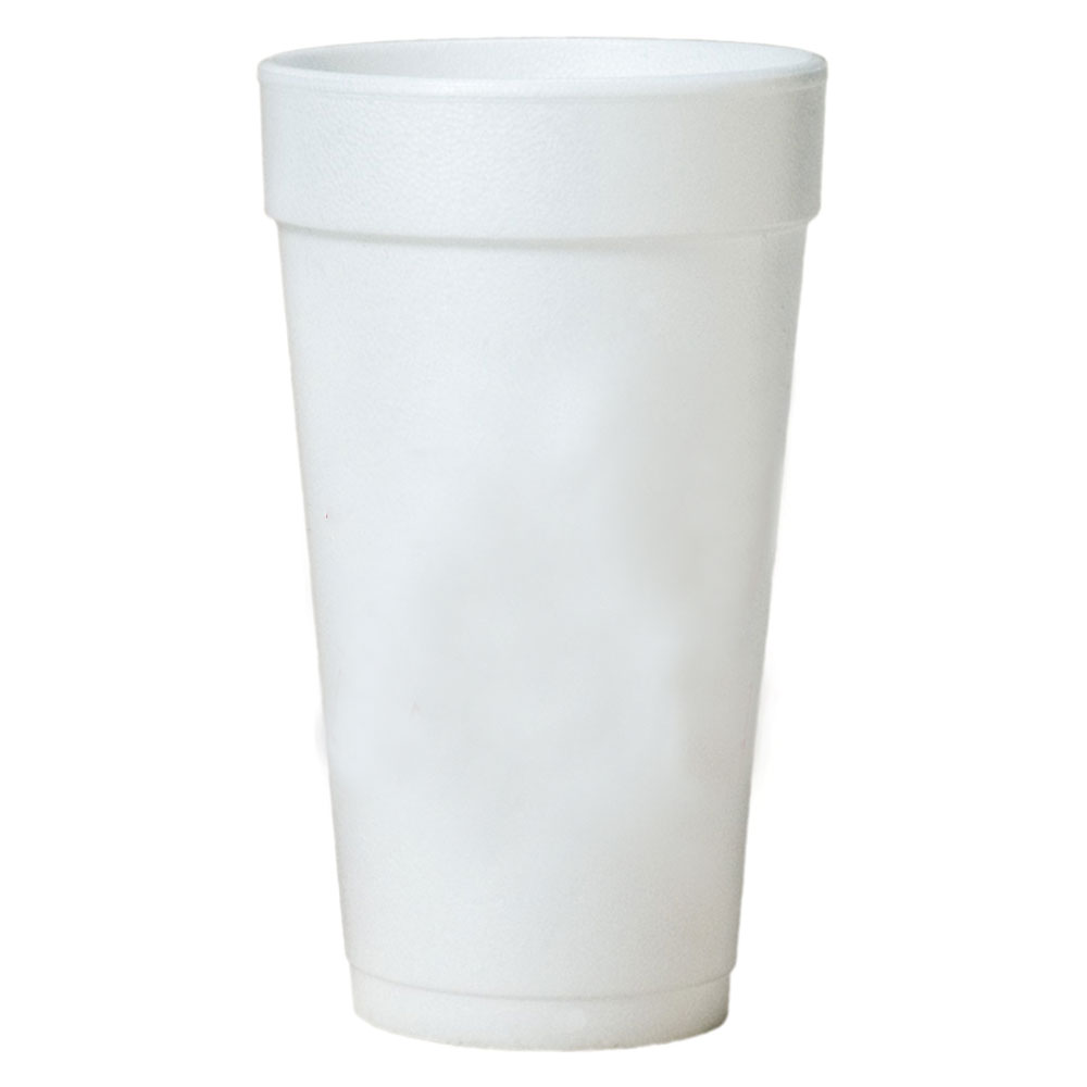 Customized 20 oz. Styrofoam Cups With Lid