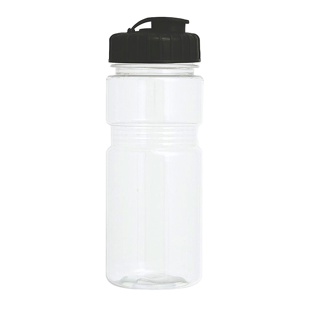 Promotional Translucent Recreation Bottles with Flip Top Lid (20 Oz.)