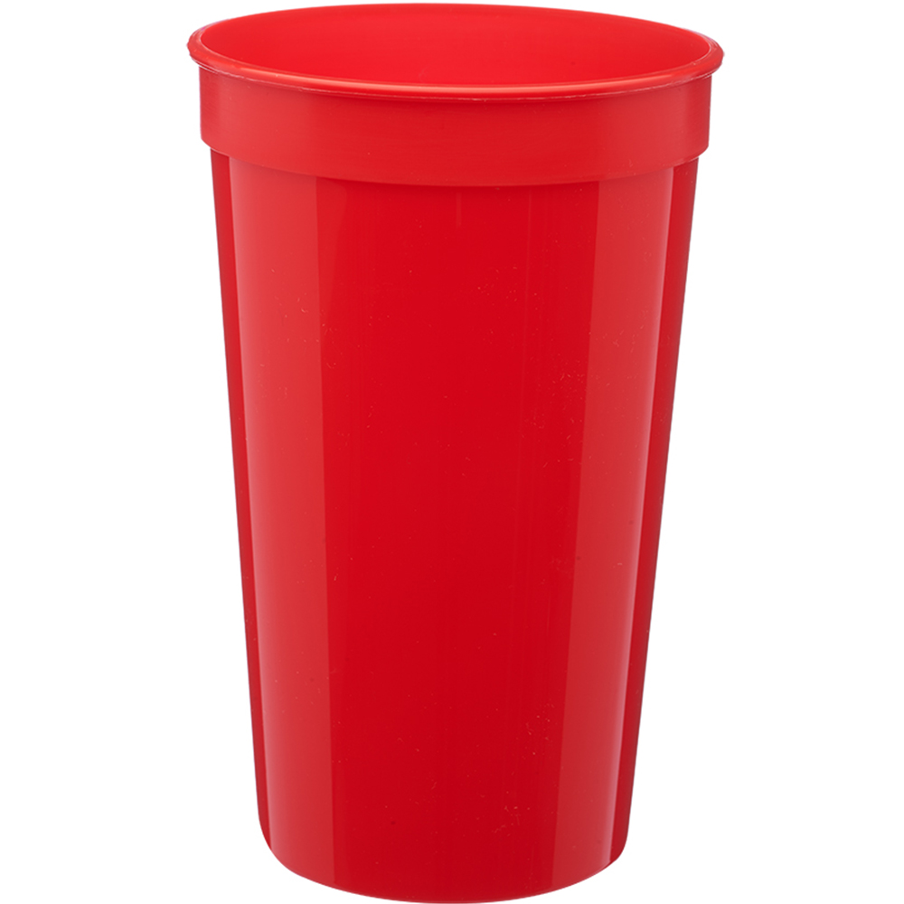 22 Ounce Red Plastic Cups from Beads by the Dozen, New Orleans
