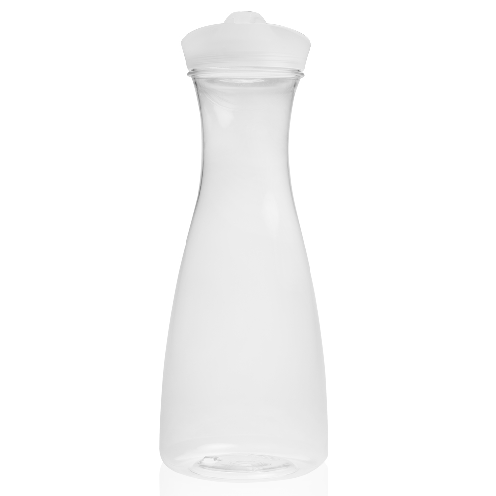 Personalized 34 oz. Clear Plastic Carafes with Lid