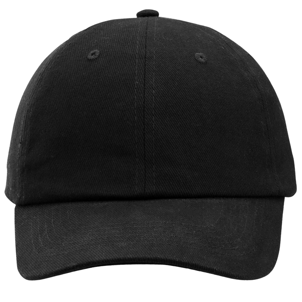 50 White Blank Baseball Hats - Brushed Cotton (Blank)