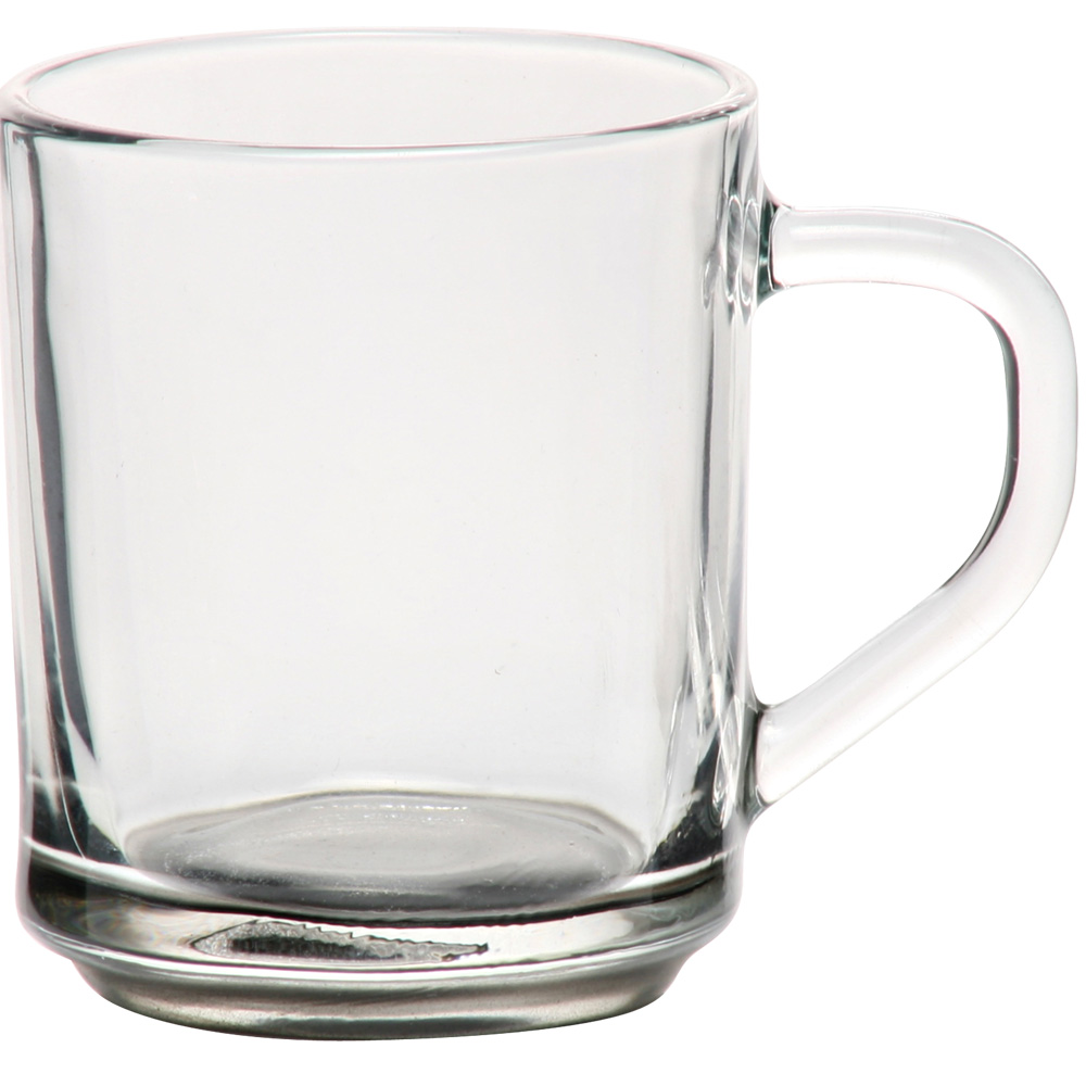 Handy Glass Coffee Mug- 10 Oz.