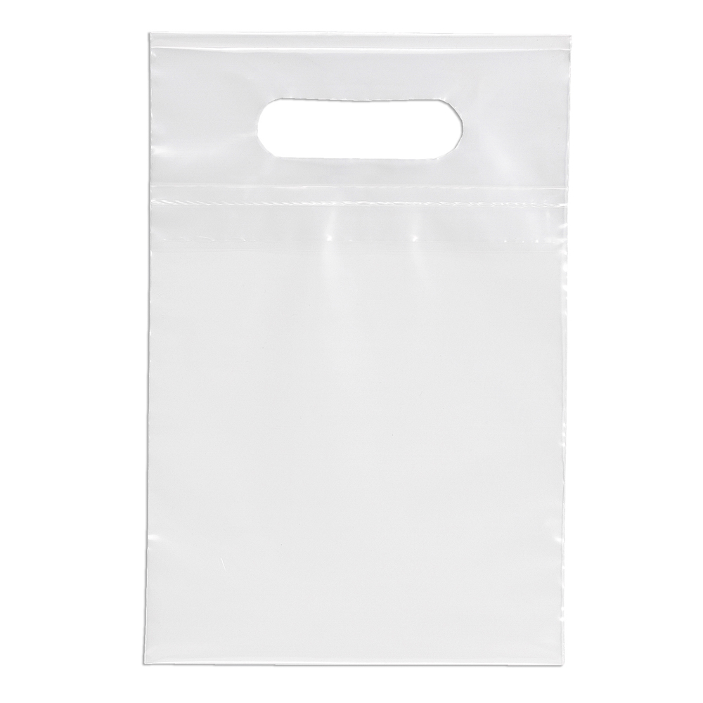 Custom Die Cut Handle Plastic Bags BM19FS710 DiscountMugs