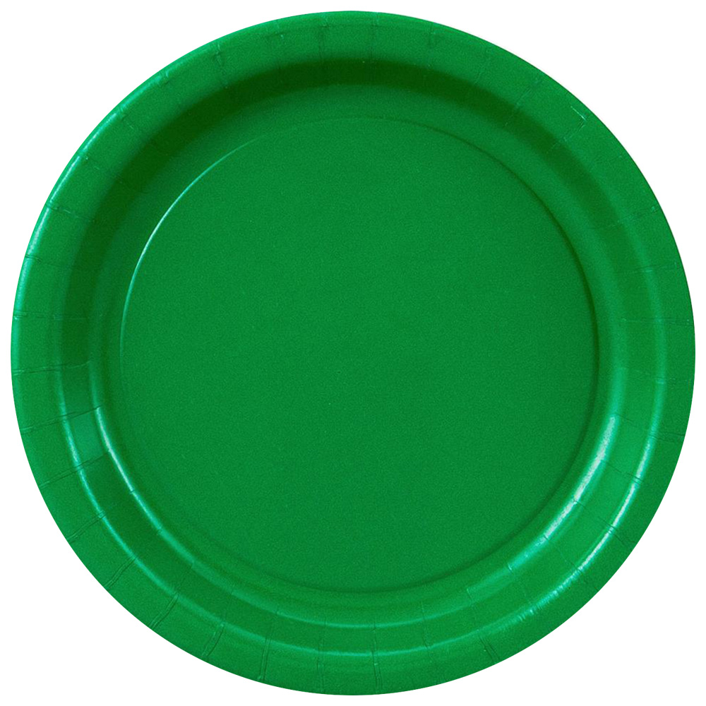 Printed 9 Inch Colored Paper Plates TSCPL9S DiscountMugs