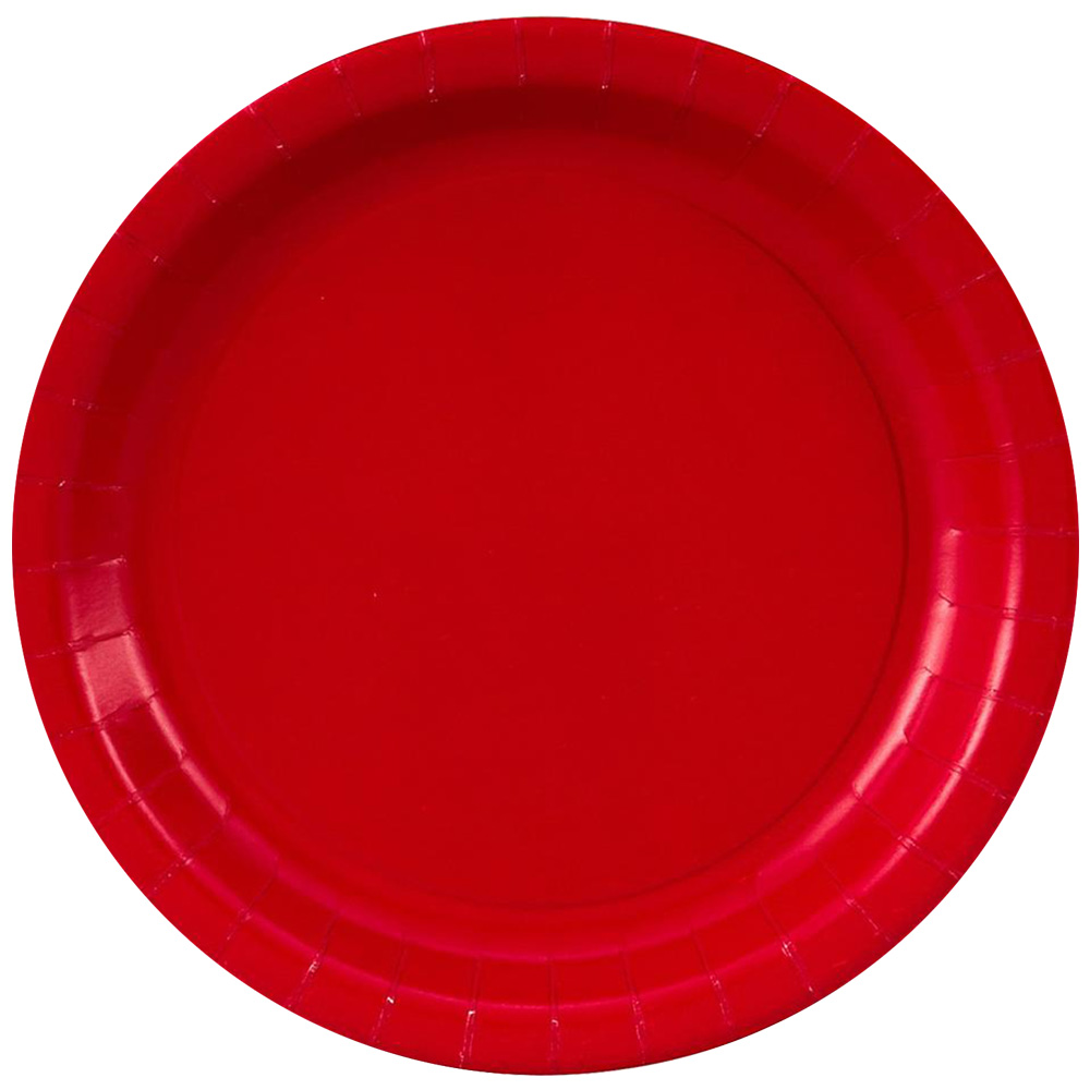 Printed 9 Inch Colored Paper Plates TSCPL9S DiscountMugs