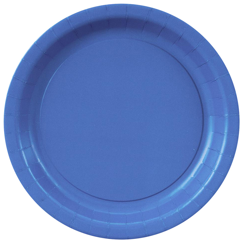 Printed 9 Inch Colored Paper Plates TSCPL9S DiscountMugs