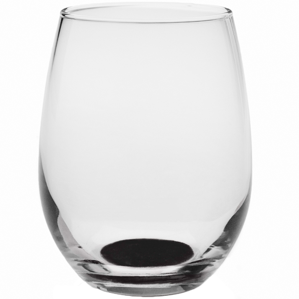 Personalized 9 oz. Libbey Stemless Wine Glasses