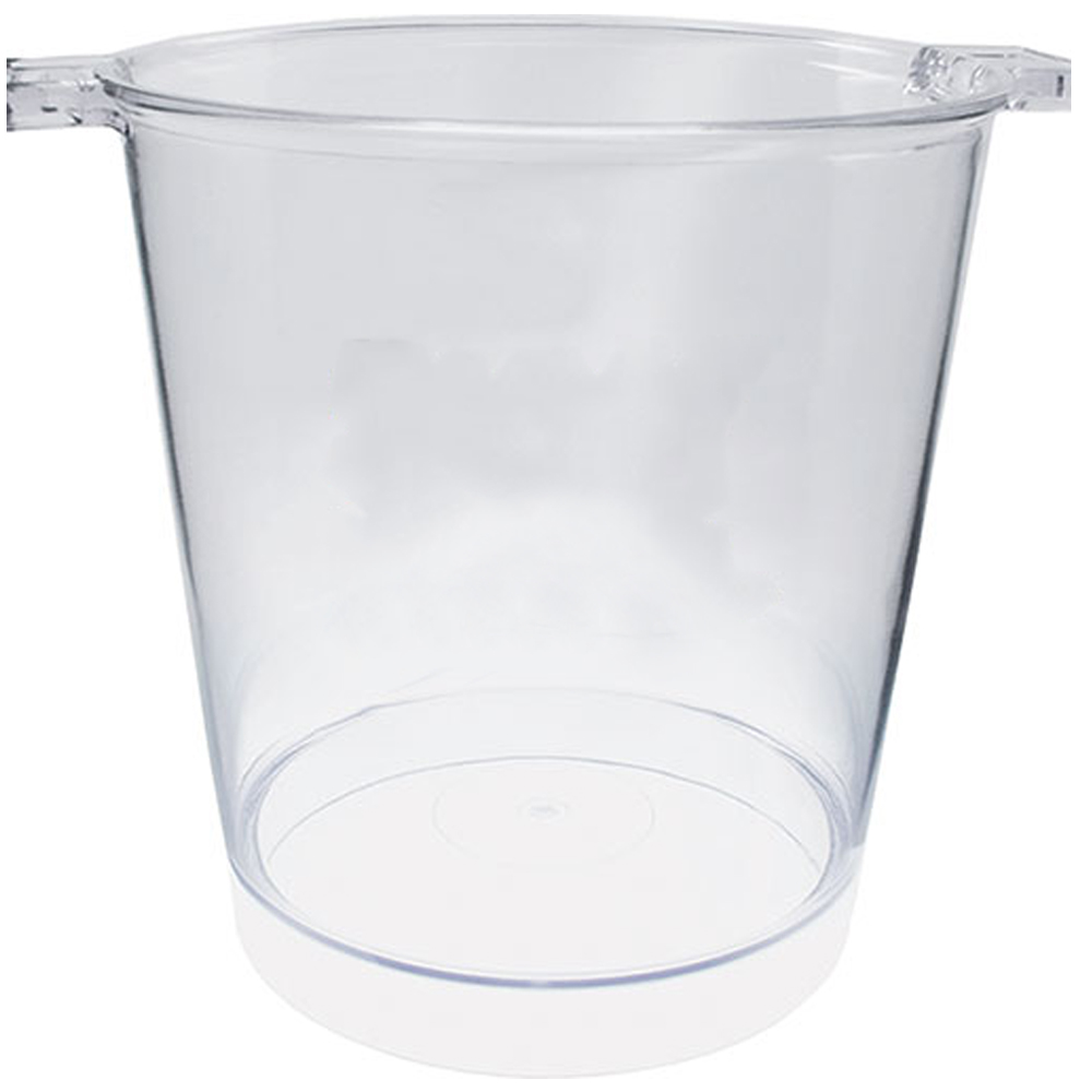 Personalized Clear Plastic Ice Buckets HWIB200 DiscountMugs