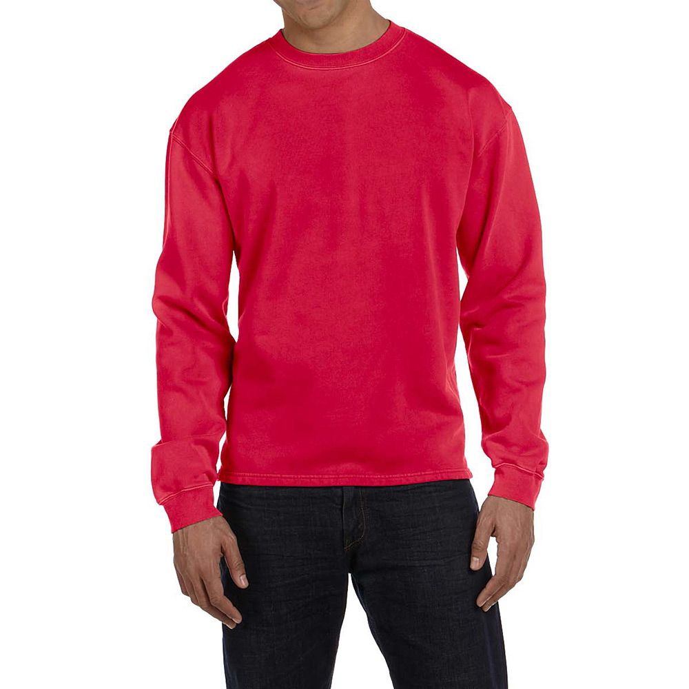 Authentic pigment boxy crew sweatshirt sale