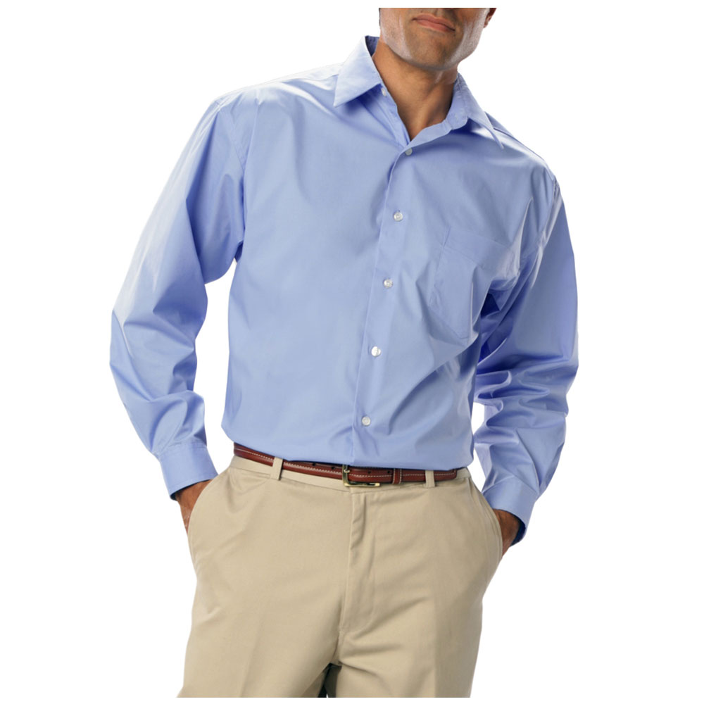 Short Sleeve Flower Bud Print Poplin Shirt - Sky Blue – Raging Bull Clothing