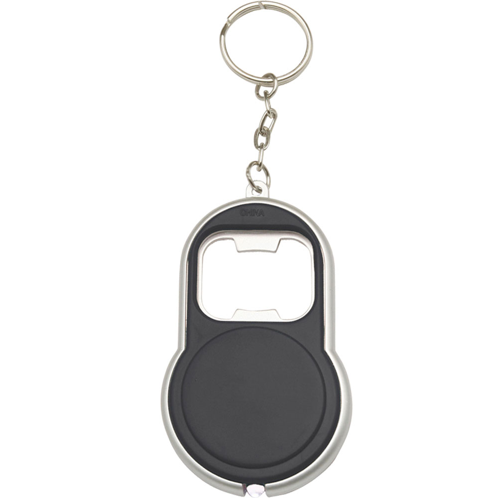 Bottle Opener Key Chain with LED Light