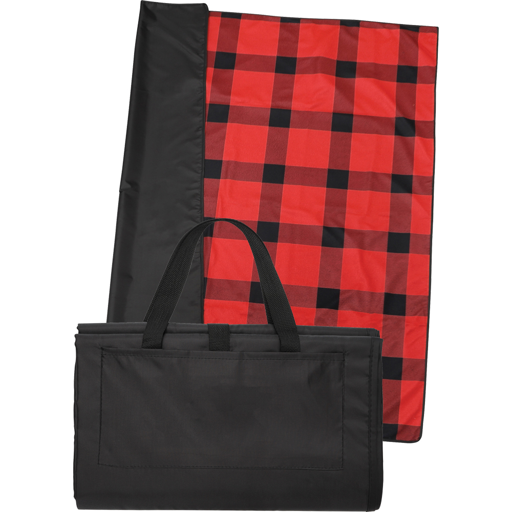 Buffalo plaid picnic online blanket