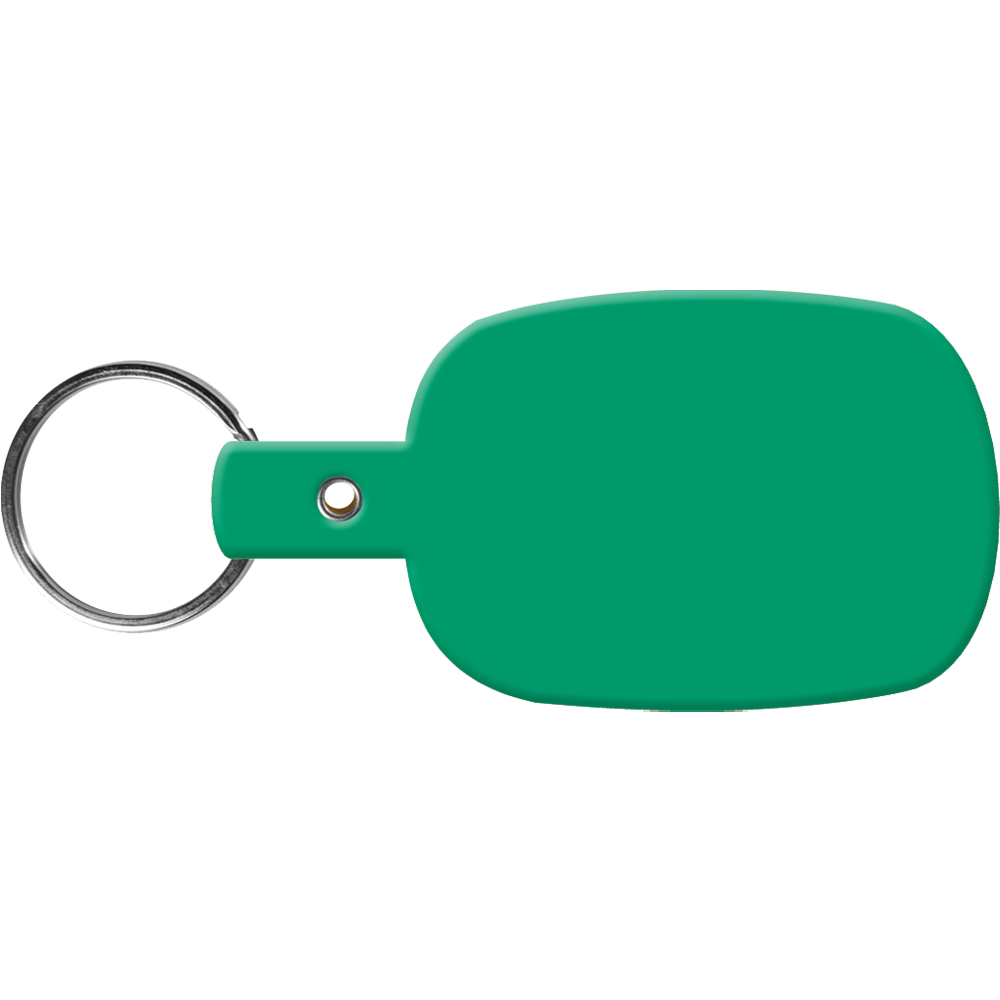 Personalized Colored Flexible Plastic Keychains EM501 DiscountMugs