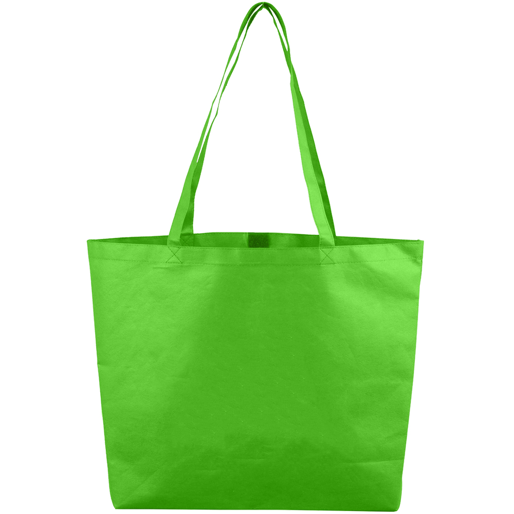 Custom Carolina Large Tote Bags with Velcro Closure | IV922 - DiscountMugs