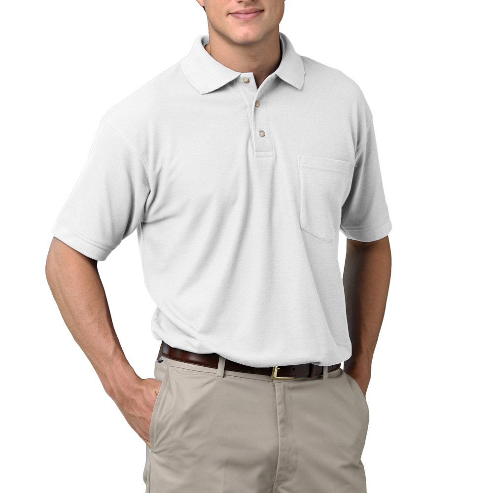 Adult Short Sleeve Pique Polo Shirt