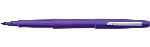 New Inc Optimus Felt Tip Pens Fine Point, 1 pack of 3 Pens ~Lavendar Blue  Purple