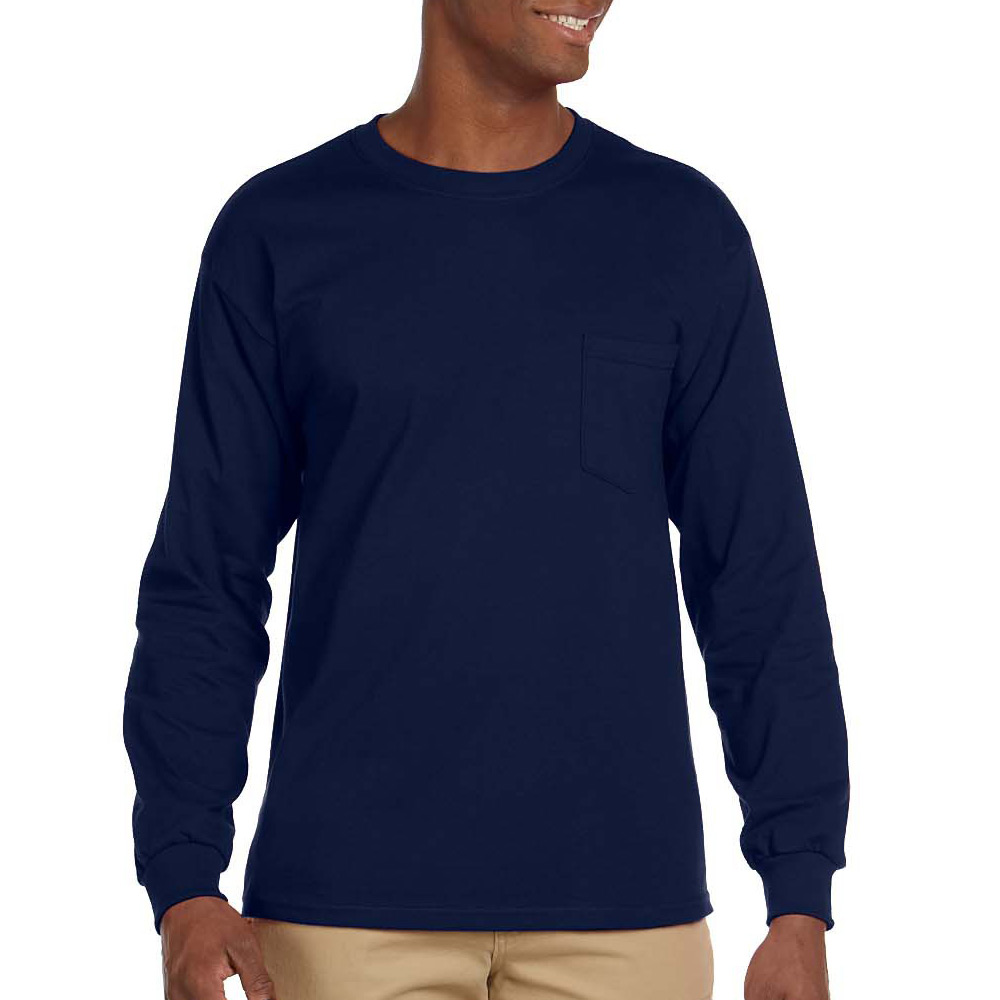 Printed Gildan Long Sleeve Adult T 