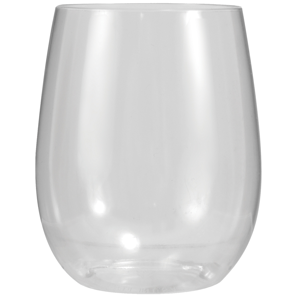 Custom Shatterproof Stemless Wine Glass 12oz 
