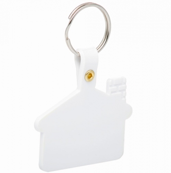 Tag Shaped Key Ring