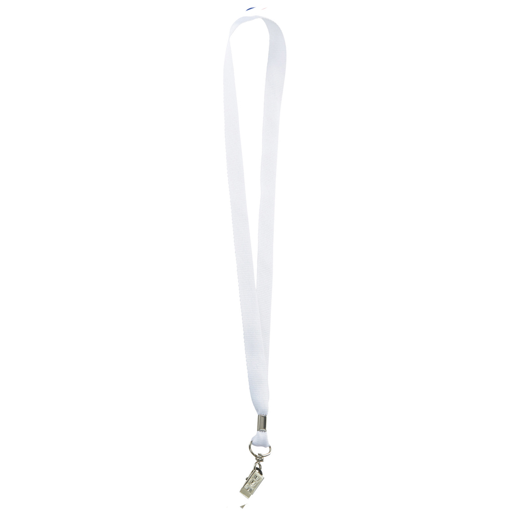 Custom Lanyard With Bulldog Clips 