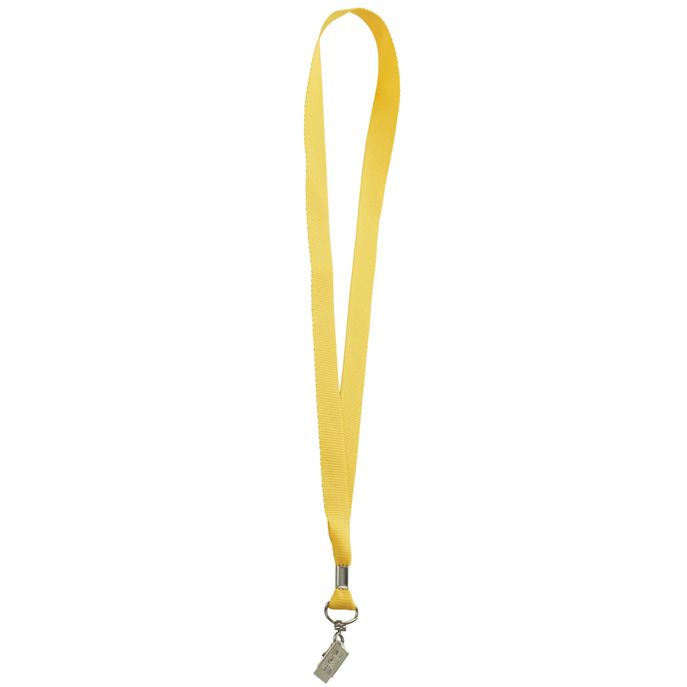 Custom Lanyard with Bulldog Clips | SM2428 - DiscountMugs