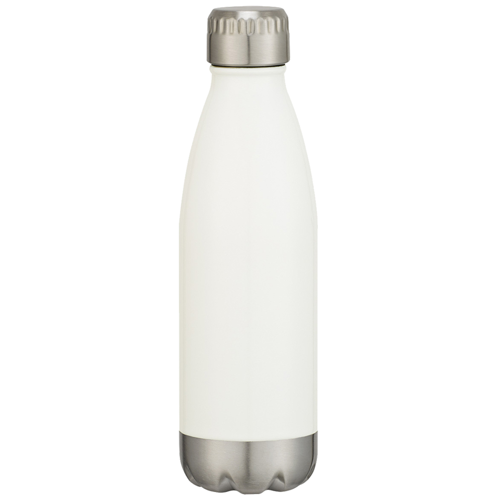 Custom Water Bottles - 16 oz. Stainless Steel Bottle-Blank