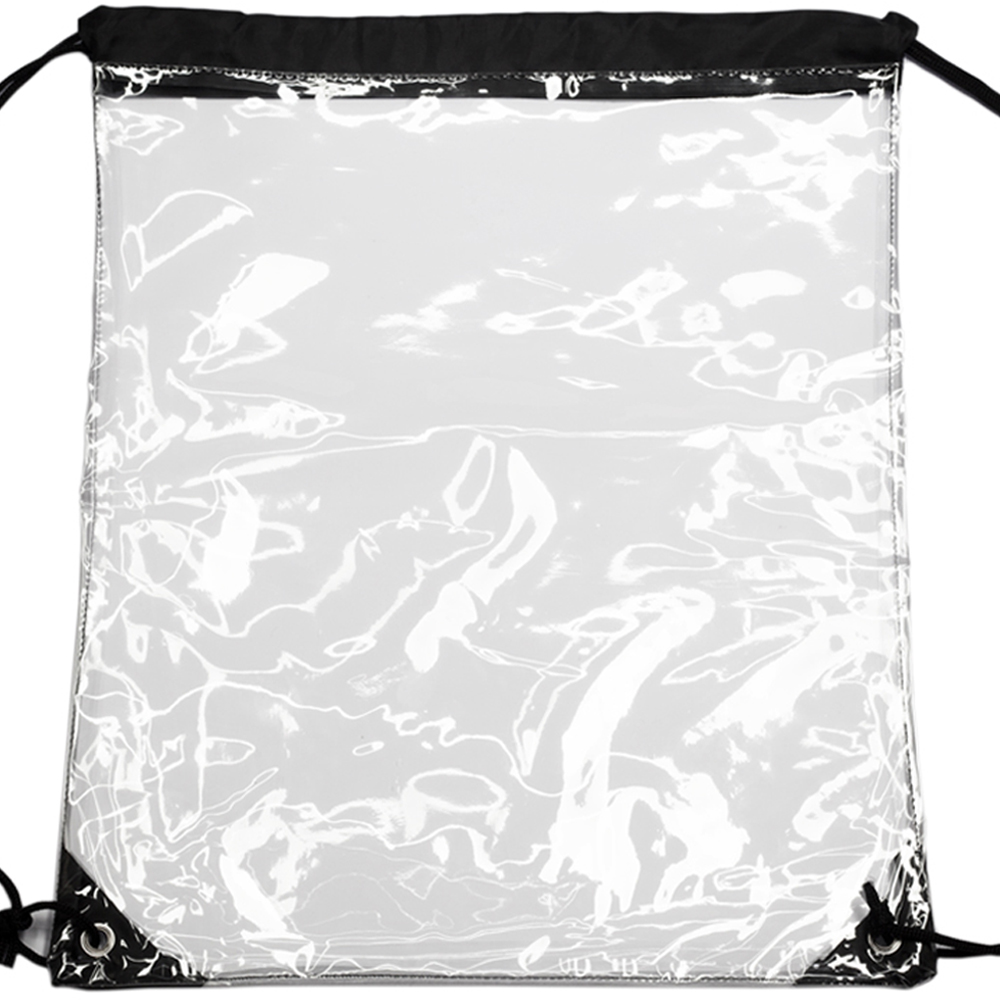Clear PVC Drawstring Backpack