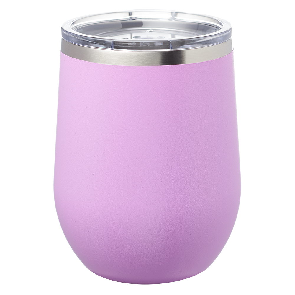 Purple 12oz Polar Camel Vacuum Insulated Wine Tumbler